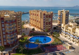  Недвижимость в Испании, Новые квартиры на первой линии пляжа от застройщика в Ла Манга,Коста Калида,Испания