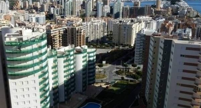 Недвижимость в Испании, Новая квартира с видами на море от застройщика в Бенидорме,Коста Бланка,Испания